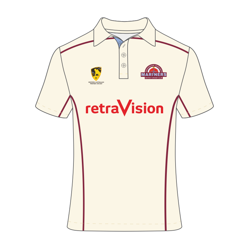 Rockingham Mandurah DCC S/S Playing Shirt - CREAM