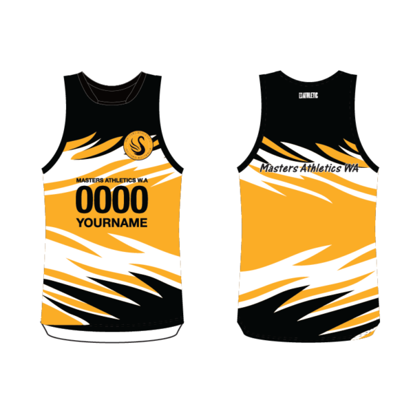 Masters Athletics WA Mens/Youth Singlet IDSL1201