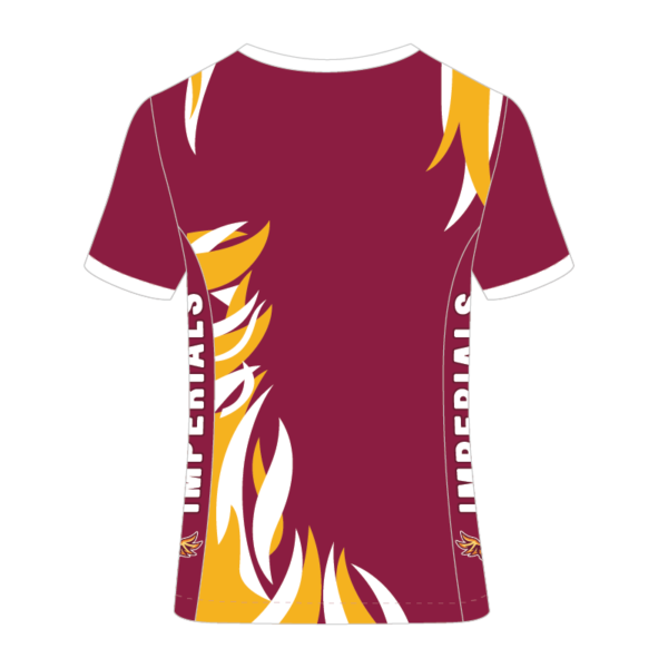 Imperials Netball Club Warm Up Tee - Image 2