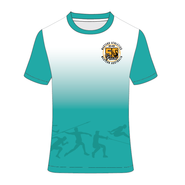 Masters Athletics WA 50 Year Tee