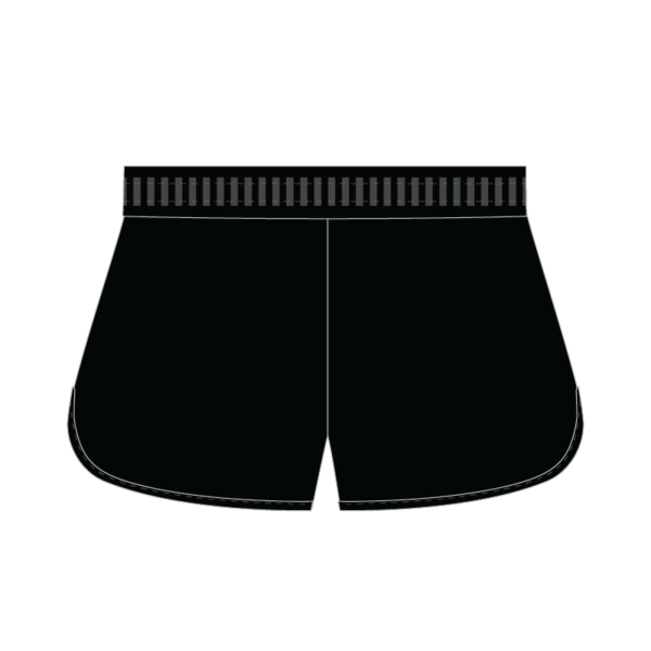 North Mandurah Magpies Womens Running Shorts - Image 2