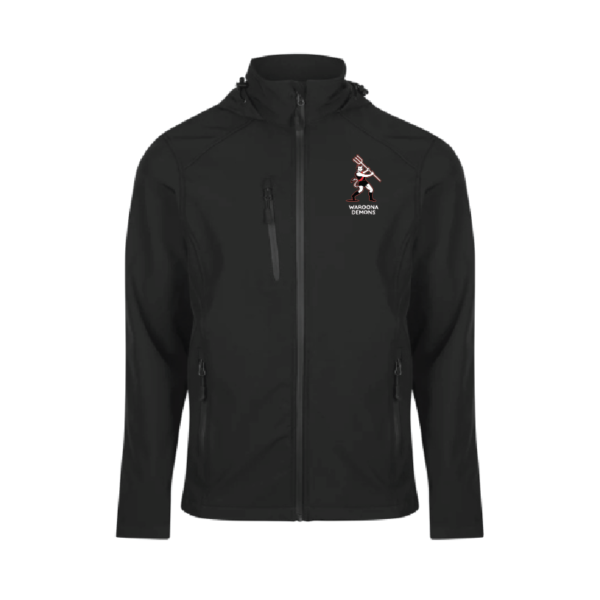 Waroona Demons Softshell Jacket (BLACK)