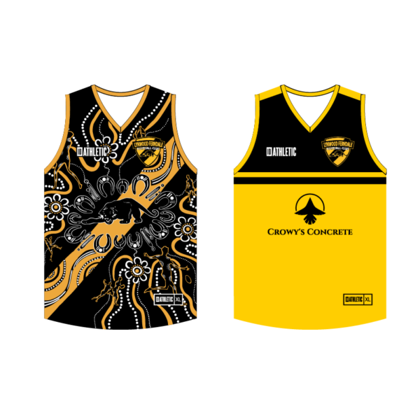 Lynwood Ferndale FC Reversible AFL Guernseys