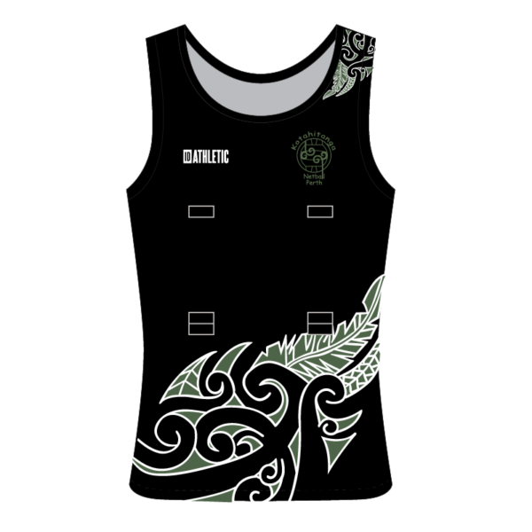 Kotahitanga Netball Mandurah Playing Singlet