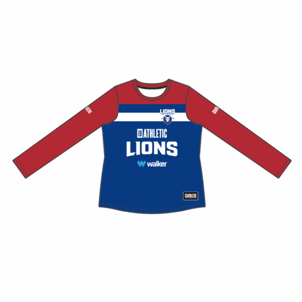 Central Districts Basketball Long Sleeve Warm Up Tee - Image 3