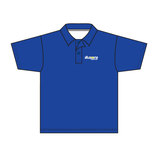 Illusions Netball Club Supporter Polo - Image 3