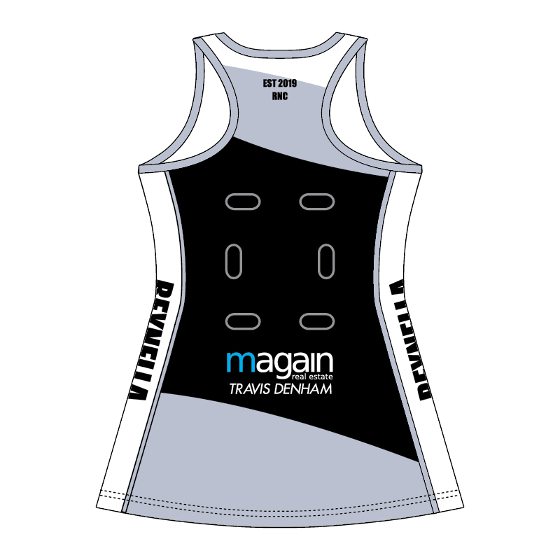 Reynella Netball Club SUNA Dress Adults (Standard Length) - Image 2