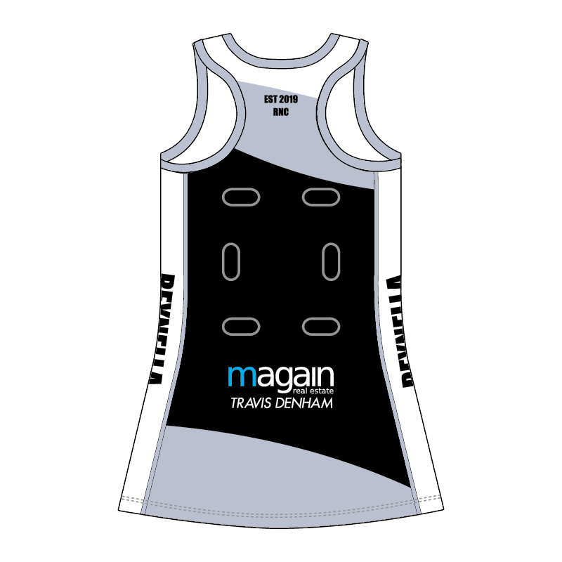 Reynella Netball Club SUNA Dress Youth (Standard Length) - Image 2