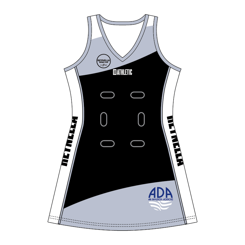 Reynella Netball Club SUNA Dress Adults (Extended Length)