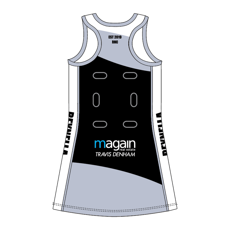 Reynella Netball Club SUNA Dress Youth (Extended Length) - Image 2