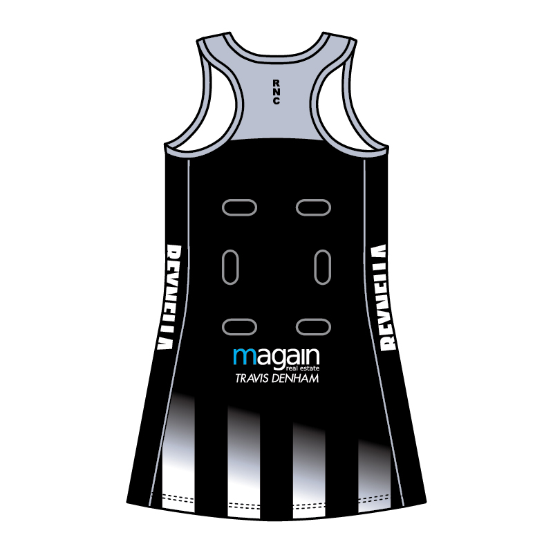 Reynella Netball Club AMND/CND Dress Youth (Extended Length) - Image 2