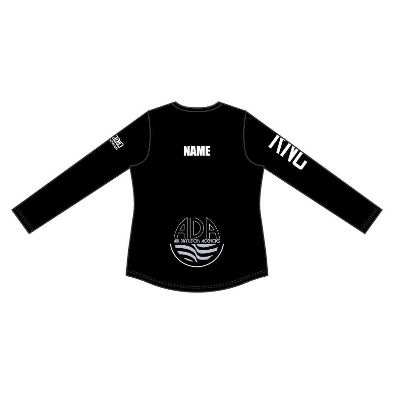 Reynella Netball Club Training Tee - Long Sleeve (Womens) - Image 2