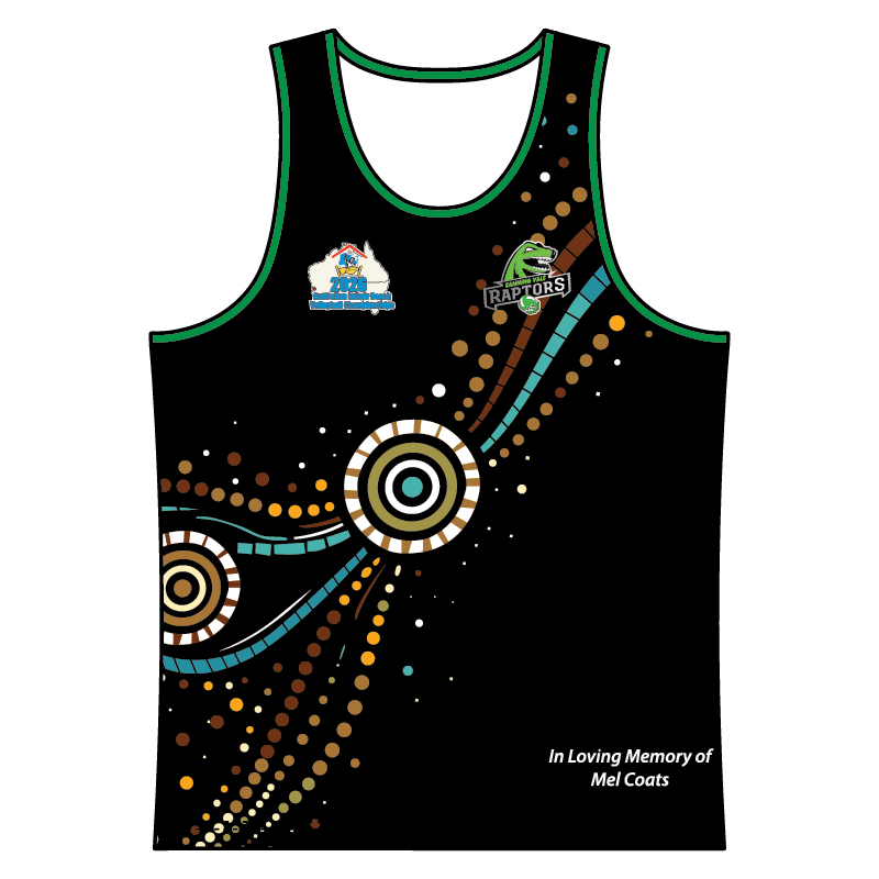 Canning Vale Indoor Beach Volleyball Nationals Standard Back Singlets - Image 3