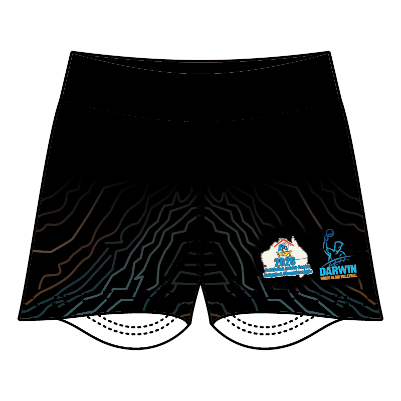 Darwin Indoor Beach Volleyball Womens Boyleg Shorts