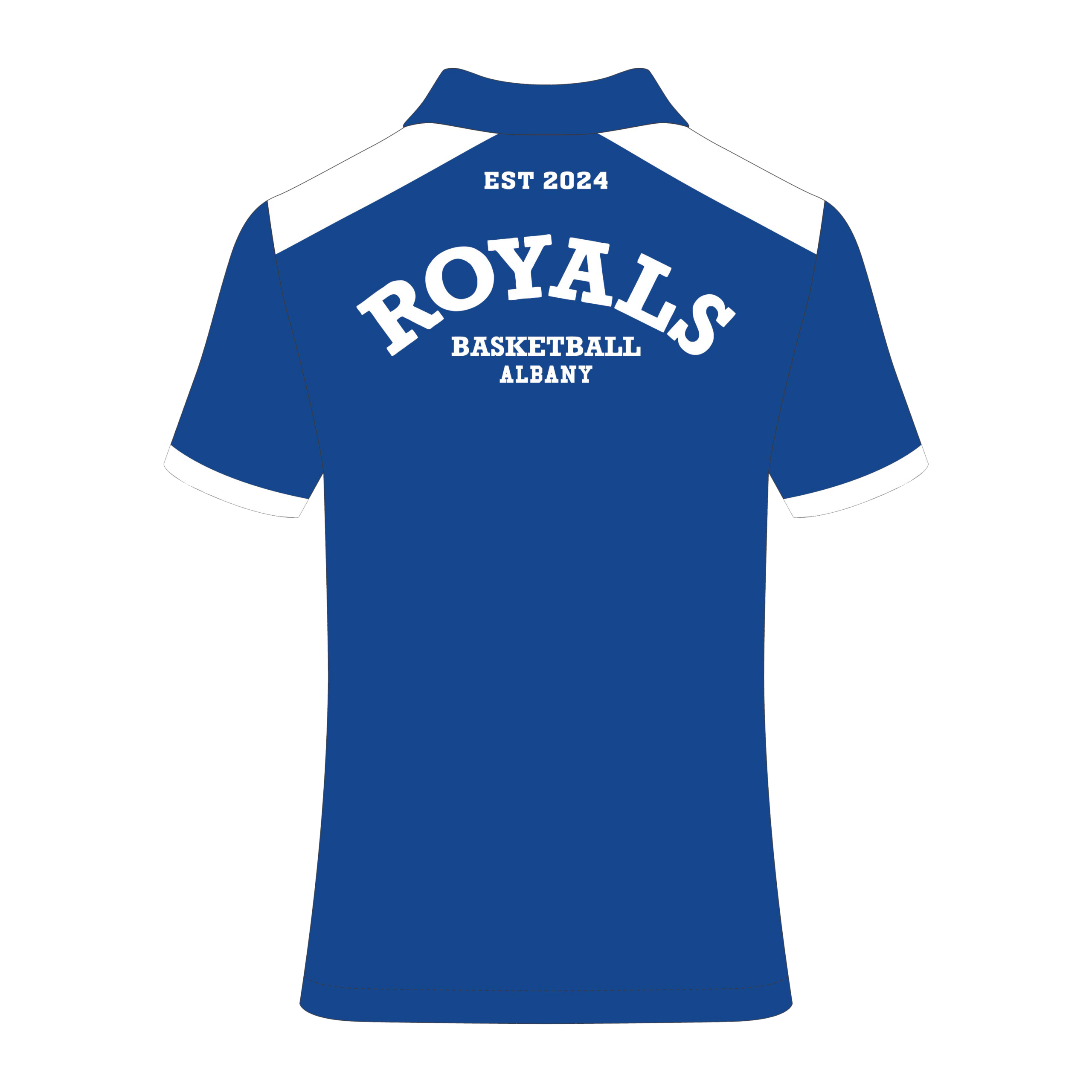 Royals Basketball Albany Mens/ Youth/ Ladies Sub Polo - Image 2