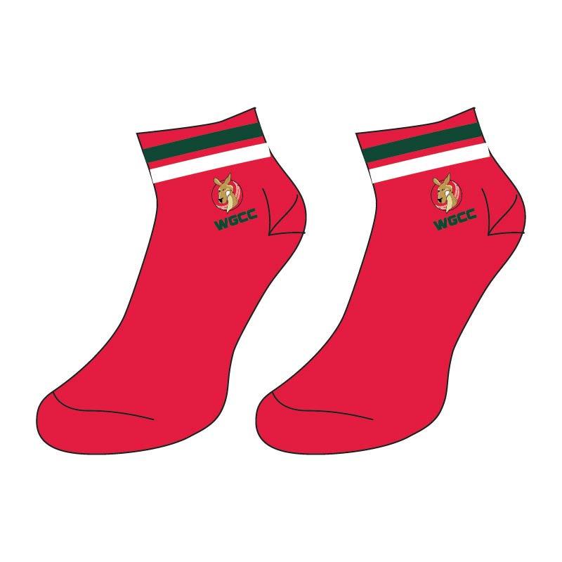Warwick Greenwood CC Custom Quarter Training Sock Pack - Image 2