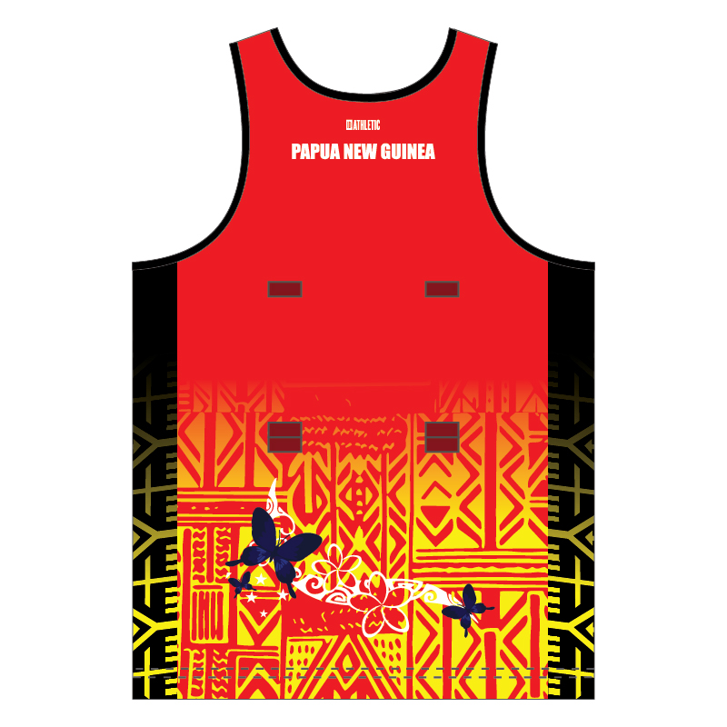PNGWA Netball Singlet (with Velcro) - Image 2
