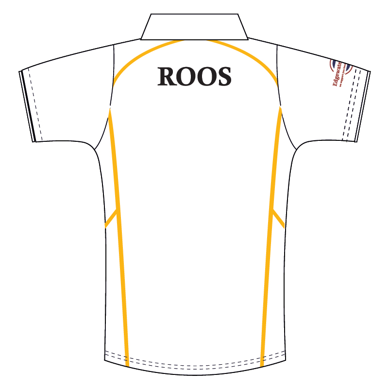 Wanneroo Cricket Club Men's White Playing Polo - Short Sleeve - Image 2