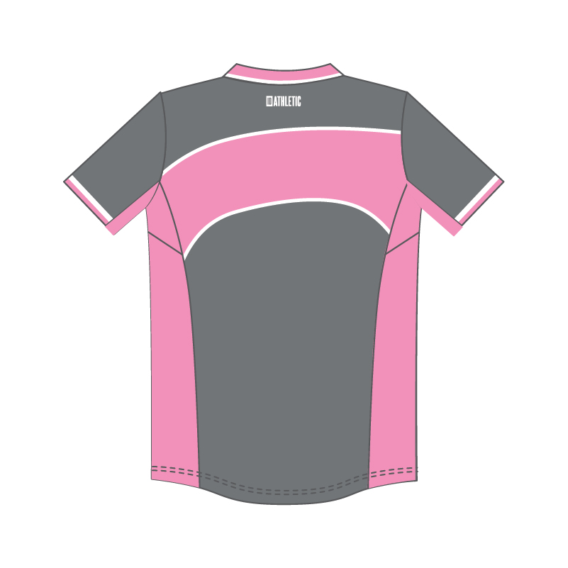 Franchise Basketball Grey/Pink SS Tee - Image 2