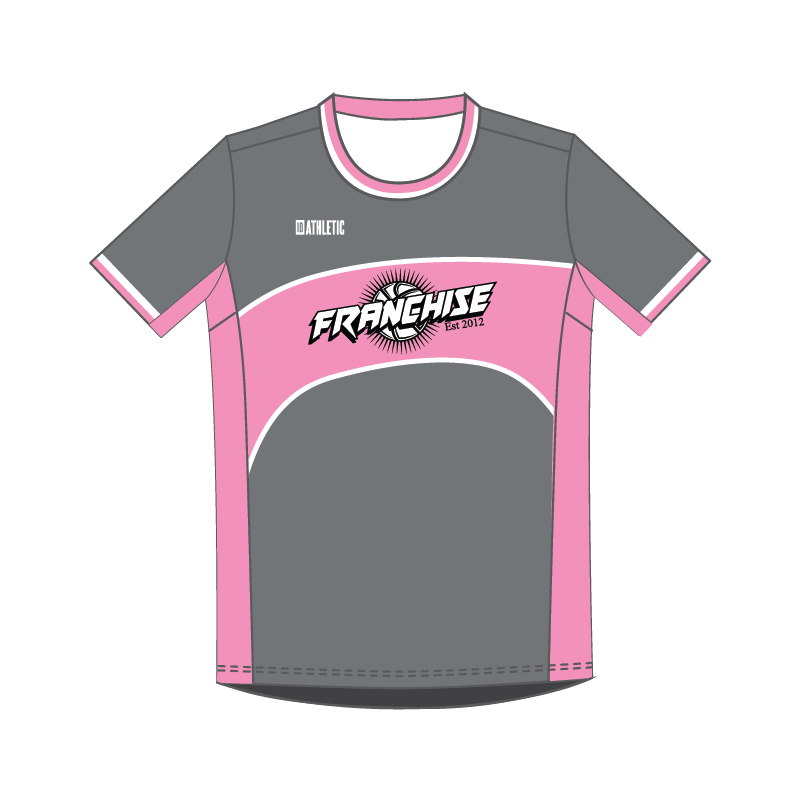 Franchise Basketball Grey/Pink SS Tee