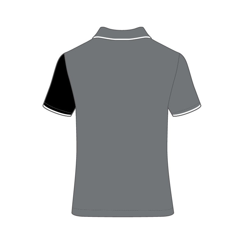 Franchise Basketball White Striped Polo - Image 2