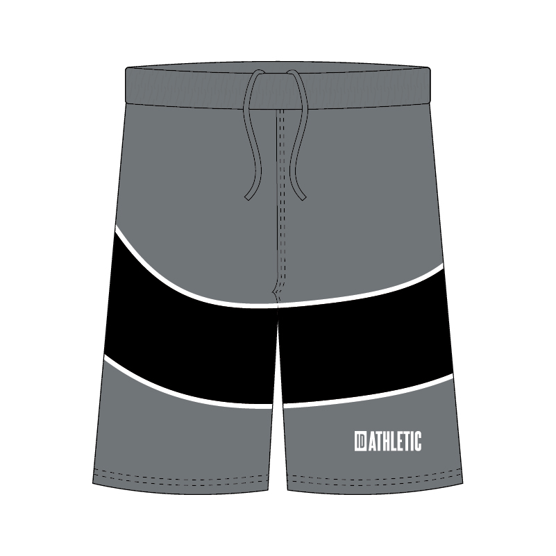 Franchise Basketball Grey/Black Basketball Shorts